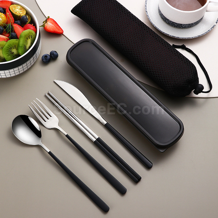 Customization Stainless Steel Portable Tableware Corporate Gifts
