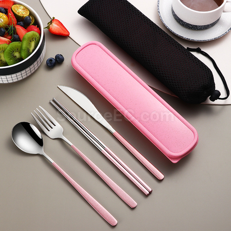 Customization Stainless Steel Portable Tableware Corporate Gifts