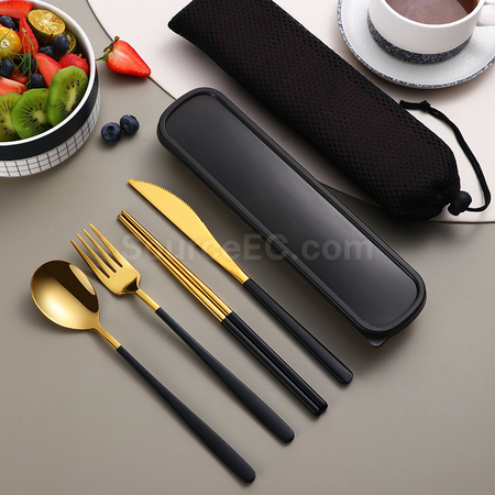 Customization Stainless Steel Portable Tableware Corporate Gifts