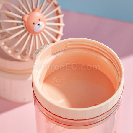 Customization Creative Water Cup With Fan Corporate Gifts