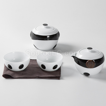 Customization Panda Tea Cup Set Corporate Gifts