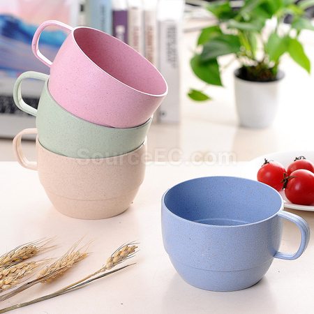 Customization Wheat Straw Mug Corporate Gifts