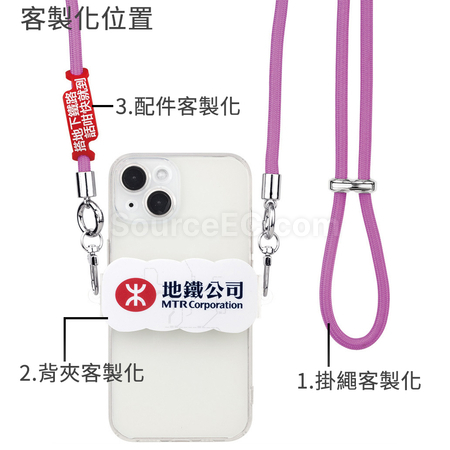 Customization Card Phone Lanyard Corporate Gifts