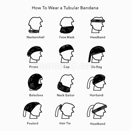 Customization Coolmax Bandana Corporate Gifts