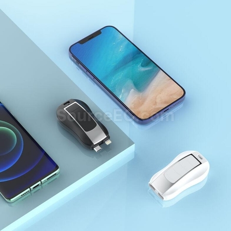 Customization Portable In-Line Keychain Mini Self-Contained Emergency Power Bank Corporate Gifts