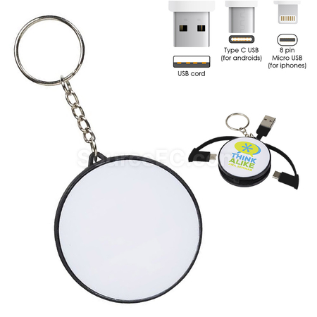 Customization Charging Cable Key Ring Corporate Gifts