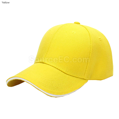 Customization Chicago 6 Panel Kid Cotton Sandwich Cap Corporate Gifts