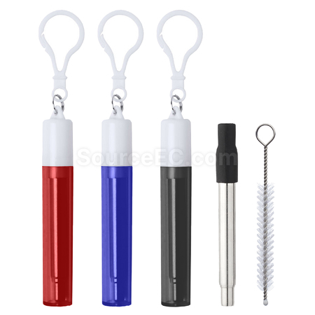 Customization Neveo Retractable Metal Straw Corporate Gifts