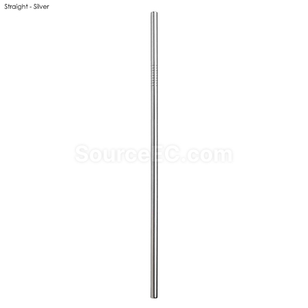 Customization Stainless Steel Straw 6MM x 266MM Corporate Gifts