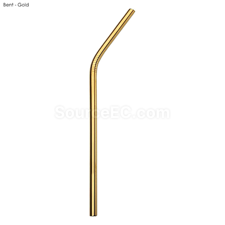Customization Stainless Steel Straw 8MM x 215MM Corporate Gifts
