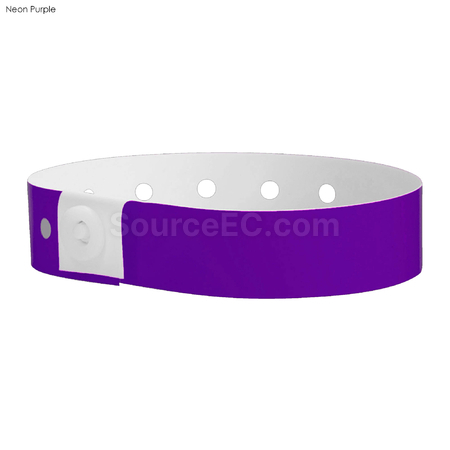 Customization Vince Vinyl Wrist Band 16mm Corporate Gifts
