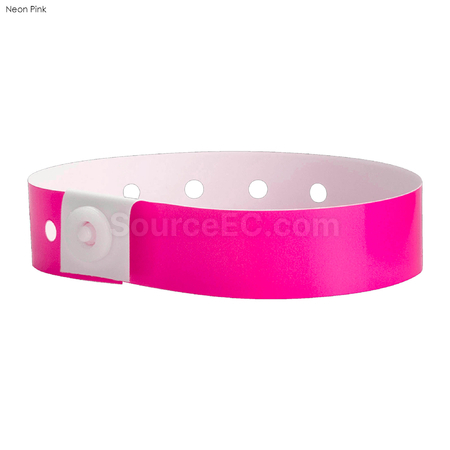 Customization Vince Vinyl Wrist Band 16mm Corporate Gifts