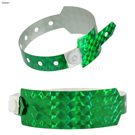 Customization Holographic Wrist Band 25mm Corporate Gifts