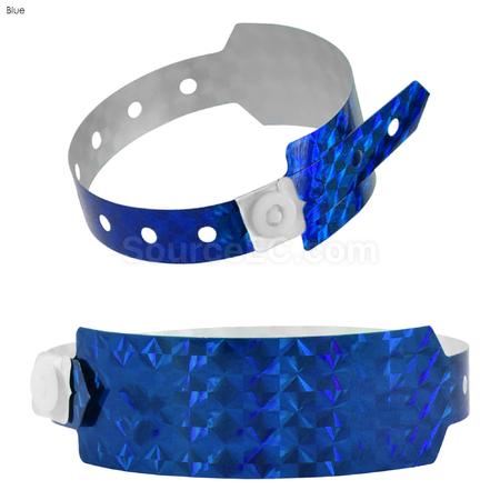 Customization Holographic Wrist Band 25mm Corporate Gifts
