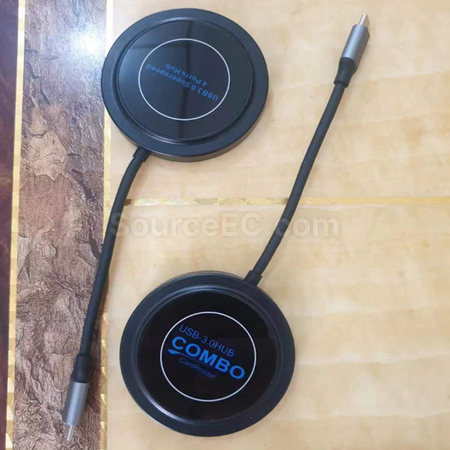 Customization Type-C One For Six Wireless Charging Corporate Gifts