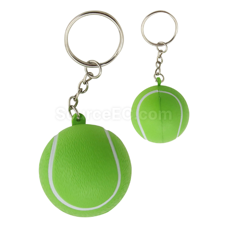 Customization Stress Tennis Ball Key Ring Corporate Gifts