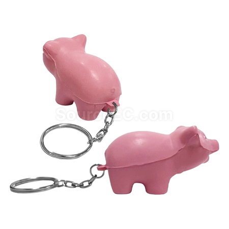 Customization Stress Pig Key Ring Corporate Gifts