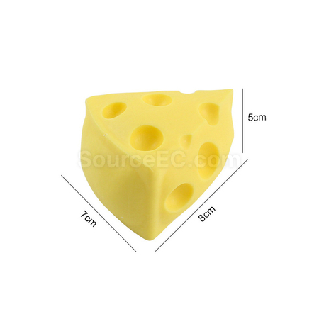 Customization Simulated Cheese Stress Relief Toy Corporate Gifts