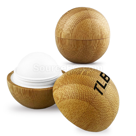 Customization Bamboo-Like Lip Balm Ball Corporate Gifts