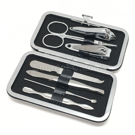Customization PU Leather Manicure Set Corporate Gifts
