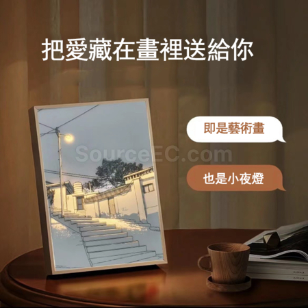 Customization Creative Decorative Painting with Light Corporate Gifts