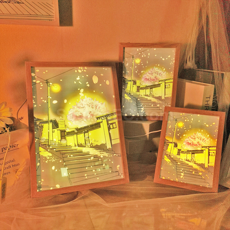 Customization Creative Decorative Painting with Light Corporate Gifts