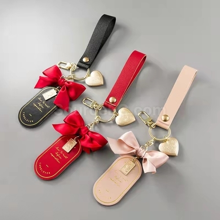 Customization Leather Keychain Bookmark Corporate Gifts