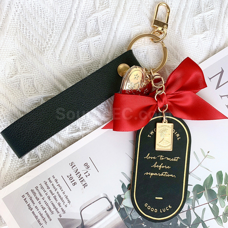 Customization Leather Keychain Bookmark Corporate Gifts