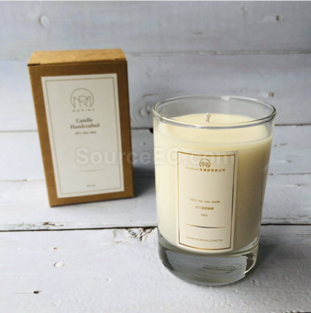Customization AMBER BERRY LEAF WARM FRAGRANCE SOY CANDLE Corporate Gifts