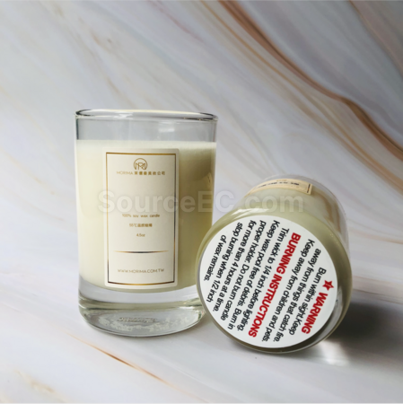 Customization AMBER BERRY LEAF WARM FRAGRANCE SOY CANDLE Corporate Gifts