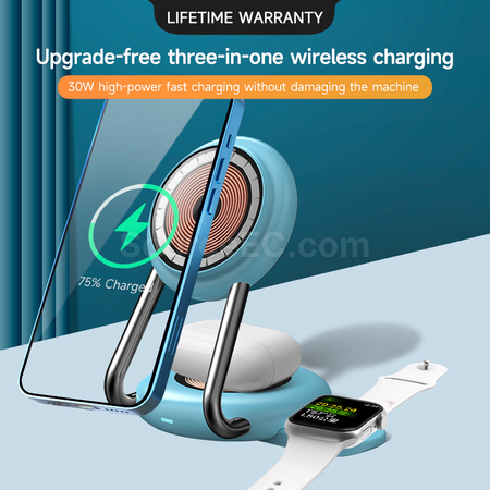 Customization Three in One Wireless Charging Corporate Gifts
