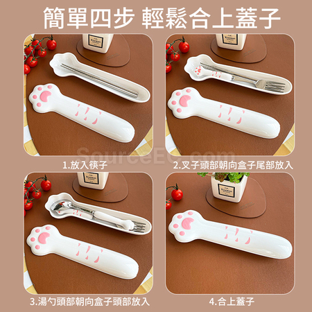 Customization Creative Cat Claw Stainless Steel Tableware Corporate Gifts
