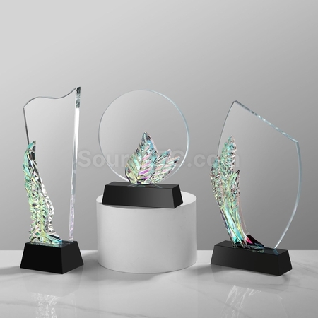Customization Gradient Crystal Trophy Corporate Gifts