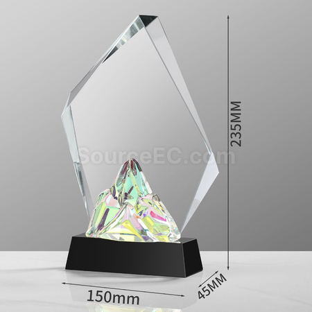 Customization Gradient Crystal Trophy Corporate Gifts