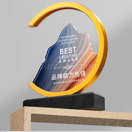 Customization Metal Trophy  Corporate Gifts