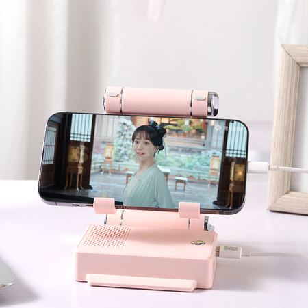 Customization 3-In-1 Speaker Mobile Power Phone Holder Corporate Gifts