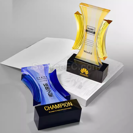 Customization Glass Crystal Trophy Corporate Gifts