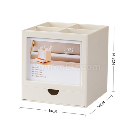 Customization Rotatable Pen Holder Storage Box Corporate Gifts