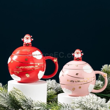 Customization Christmas Cup Ceramic Cup Corporate Gifts