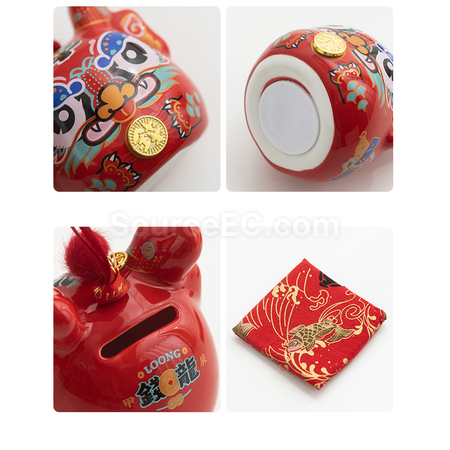 Customization Money jar+ceramic cup set Corporate Gifts
