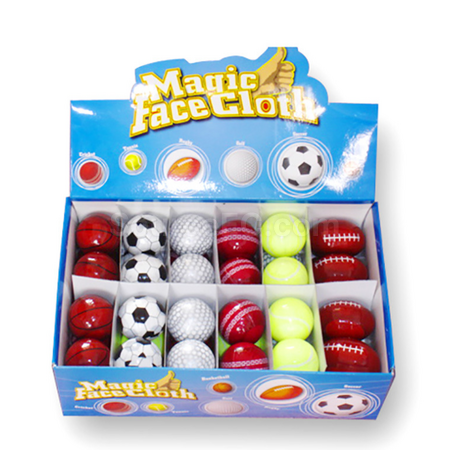 Customization 3D Spherical Compressed Towel Corporate Gifts