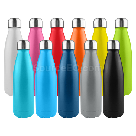Customization Single Layer 304 Stainless Steel PP Lid Water Bottle Corporate Gifts