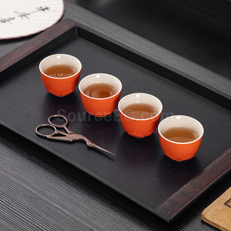 Customization Persimmon Tea Cup Set Corporate Gifts