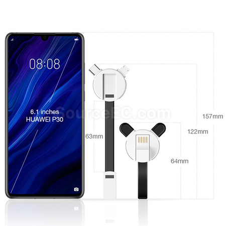 Customization Cartoon Data Charging Cable Corporate Gifts