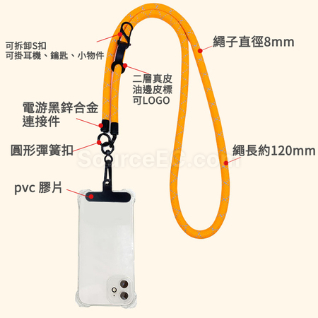 Customization Card Phone Lanyard Corporate Gifts