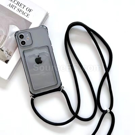 Customization Lanyard TPU Phone Case with Card Holder Corporate Gifts