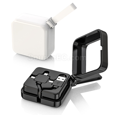 Customization Multi 3-in-1 Charging Cable with Mirror Corporate Gifts