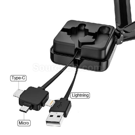 Customization Multi 3-in-1 Charging Cable with Mirror Corporate Gifts
