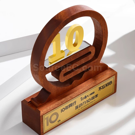 Customization Solid Wood Award Seat Corporate Gifts