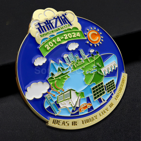Customization Anniversary special-shaped combination badge Corporate Gifts